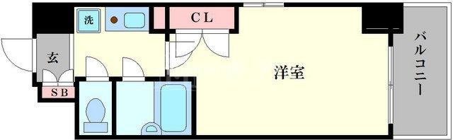 ラナップスクエア北梅田シティの間取り