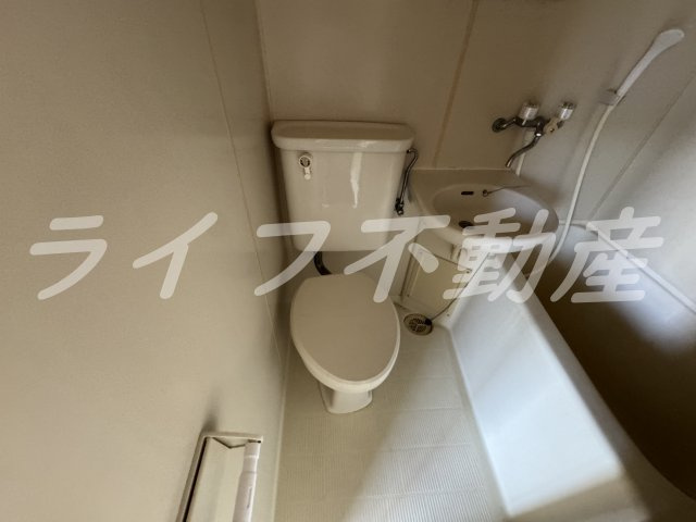 カナイコーポ｜敷金・礼金ゼロ物件　駅近　立地良好　東成区のトイレ|落ち着いたトイレです