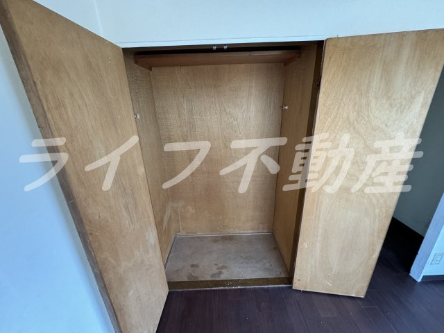 カナイコーポ｜敷金・礼金ゼロ物件　駅近　立地良好　東成区の収納|大きなものも収納できそうです