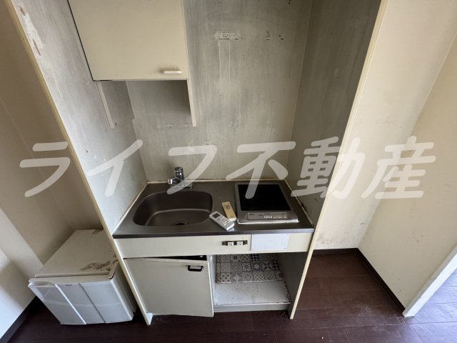 カナイコーポ｜敷金・礼金ゼロ物件　駅近　立地良好　東成区のキッチン|キッチンでお料理をお楽しみください