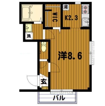 ジアースコスモの間取り|間取り