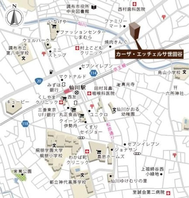 カーザ・エッチェルサ世田谷（増築部分）のその他
