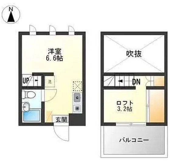 【間取り】 | 高野台ビルパート１