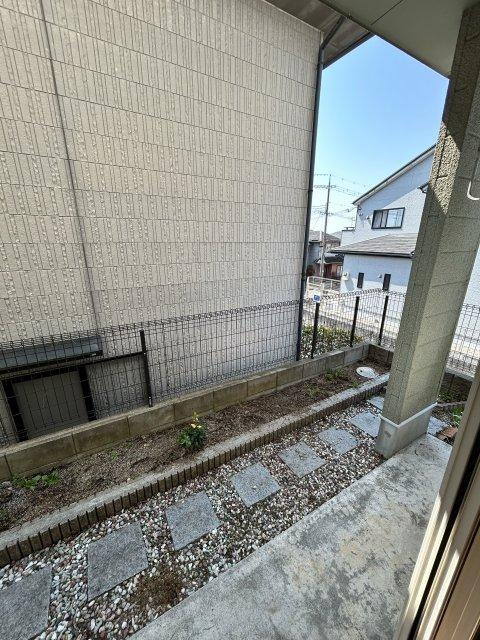 小田町戸建のバルコニー