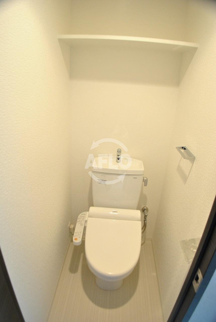 レオンコンフォート本町のトイレ|レオンコンフォート本町　温水暖房便座

