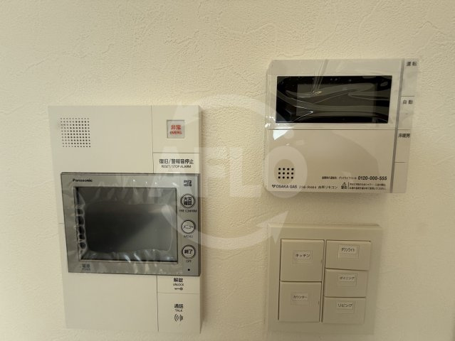 スプランディッド本町グラン（南大江小学校区）のセキュリティ|スプランディッド本町グラン　モニター付きインターホン