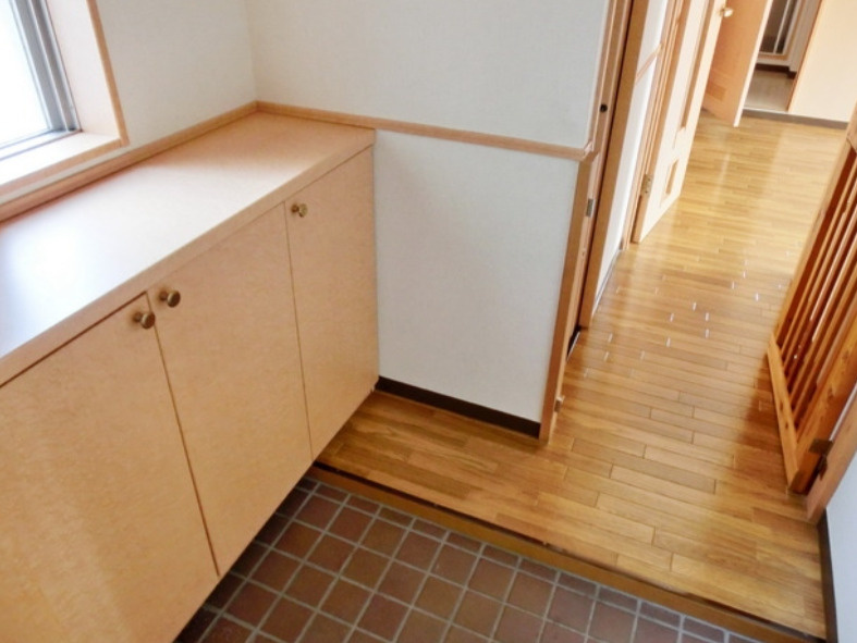 狛江市西野川１丁目の賃貸マンションの玄関