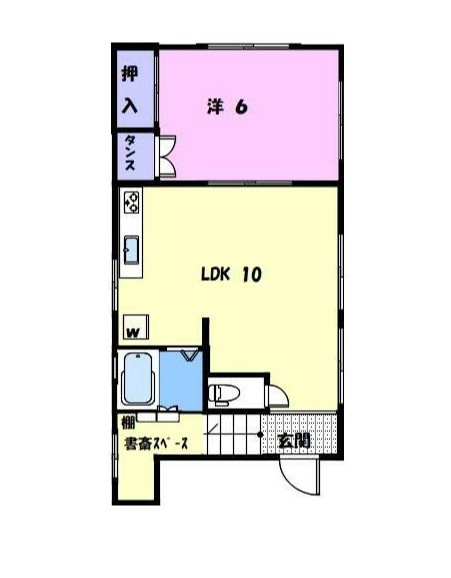 ハイツ工藤の間取り