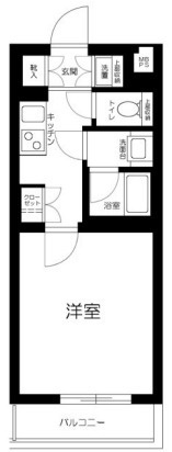  ルーブル千歳烏山の間取り