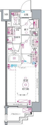 【間取り】 | クレヴィスタ代田橋