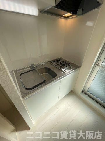 大阪市西淀川区野里２丁目のアパートのキッチン|別号室イメージの為、現状を優先致します。