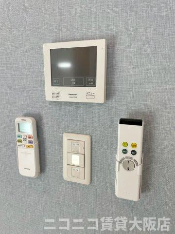 大阪市西淀川区野里２丁目のアパートのセキュリティ|別号室イメージの為、現状を優先致します。