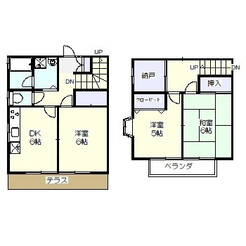 テラスハウス小泉の間取り