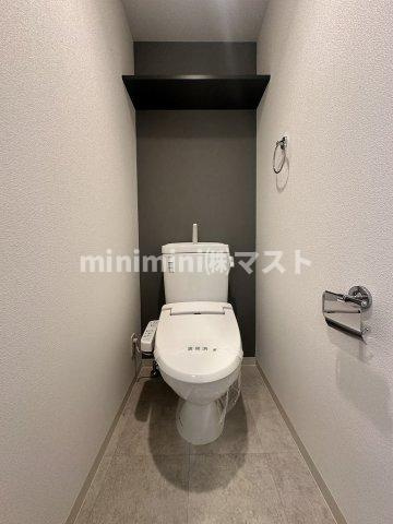 大阪市福島区鷺洲２丁目の賃貸マンションのトイレ