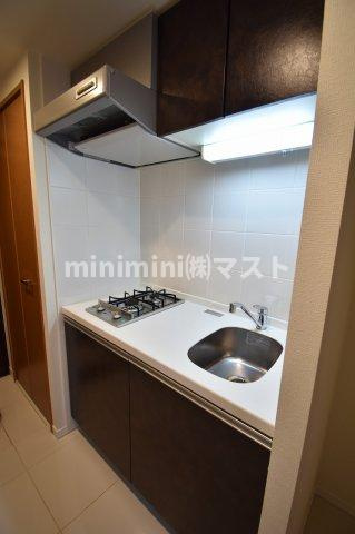 大阪市西区京町堀２丁目の賃貸マンションのキッチン