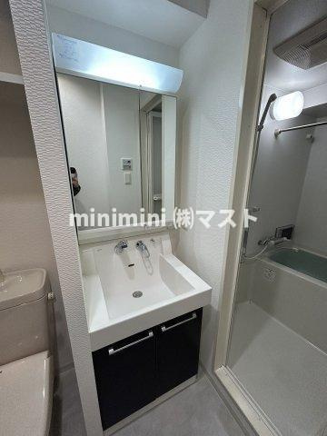 大阪市福島区吉野４丁目の賃貸マンションの洗面所