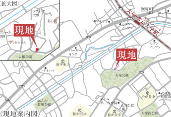 『八王子市新築戸建て』八王子市東中野1535-3【仲介手数料無料】　２期の地図|～仲介手数料無料☆八王子ひなた不動産～八王子市東中野　新築戸建て