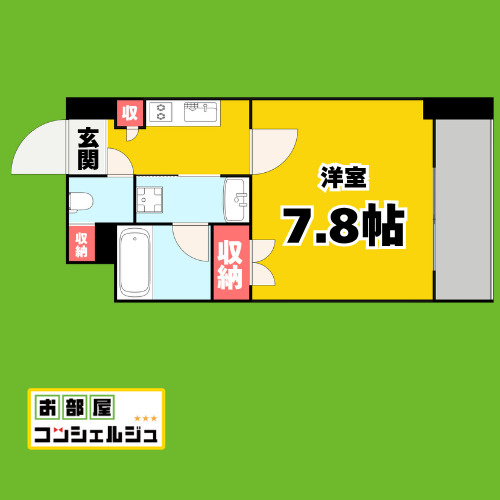 レジデンス金山スクエア(旧プライムアーバン金山)の間取り