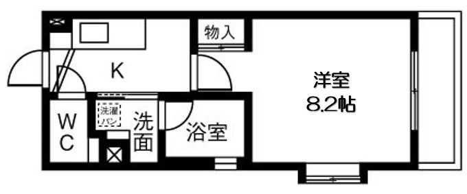 タウンライフ覚王山北の間取り
