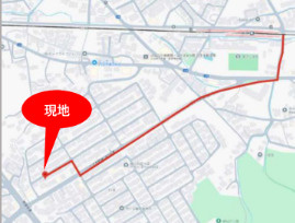 『八王子市新築戸建て』八王子市絹ヶ丘1-15-3【仲介手数料無料】の地図|～仲介手数料無料☆八王子ひなた不動産～八王子市絹ヶ丘　新築戸建て