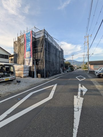 沼津市西添町第1１　全1棟の前面道路含む現地写真