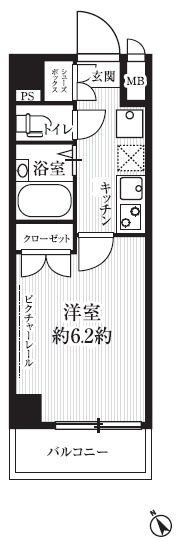 【間取り】 | ＨＦ武蔵小山レジデンス