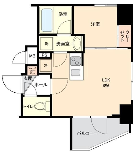 プレセダンヒルズ白金高輪の間取り|間取りです。