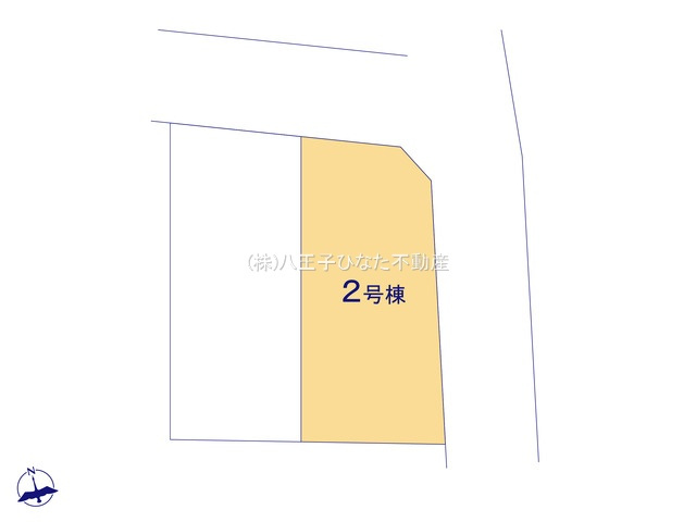 『八王子市新築戸建て』八王子市元横山町3-12-20【仲介手数料無料】　１期の区画図|～仲介手数料無料☆八王子ひなた不動産～八王子市元横山町　新築戸建て