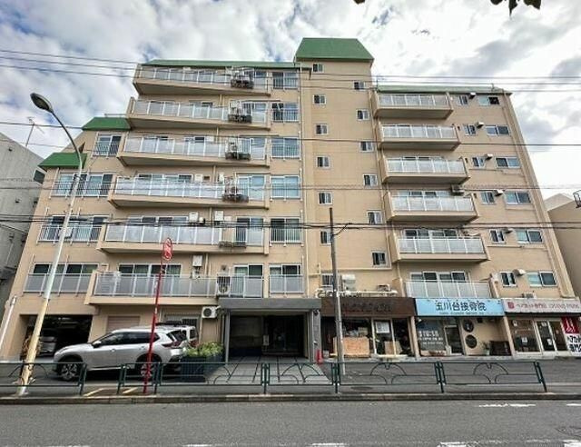 玉川台スカイマンションの外観|外観もきれいです