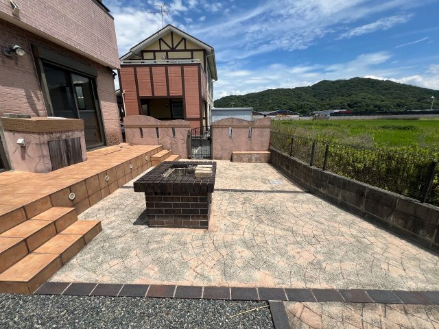 宇土市岩古曽町 3LDK 2階建の庭