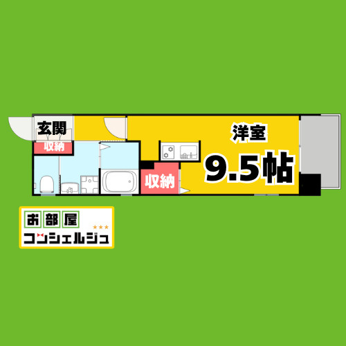 RIVO浅間町の間取り