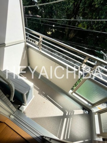 レガリアヒルズ池之端のバルコニー