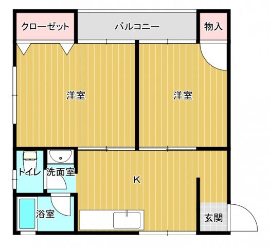 HAYASHIビルの間取り