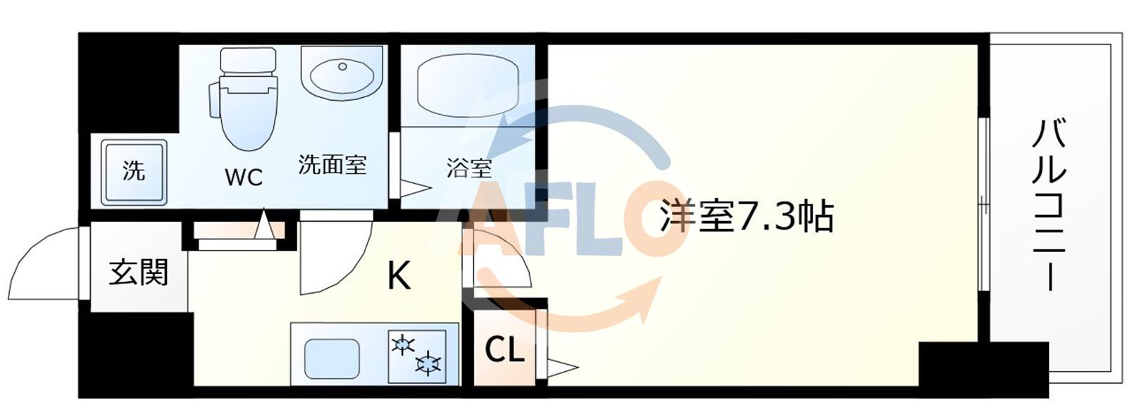 ヴェッセル西九条の間取り|ヴェッセル西九条　間取り