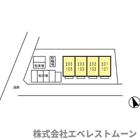 クロノスの区画図