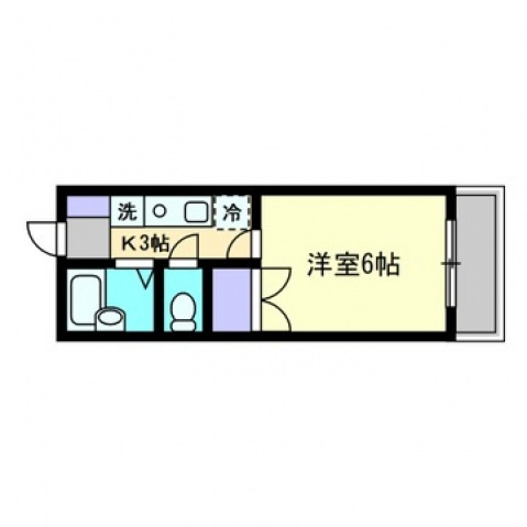 メゾン・エイトの間取り|間取図