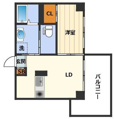 SHARIO GARDEN新梅田の間取り