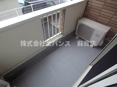 【バルコニー】 | ラフィネ | 開放的で明るい空間を演出してくれるバルコニーです