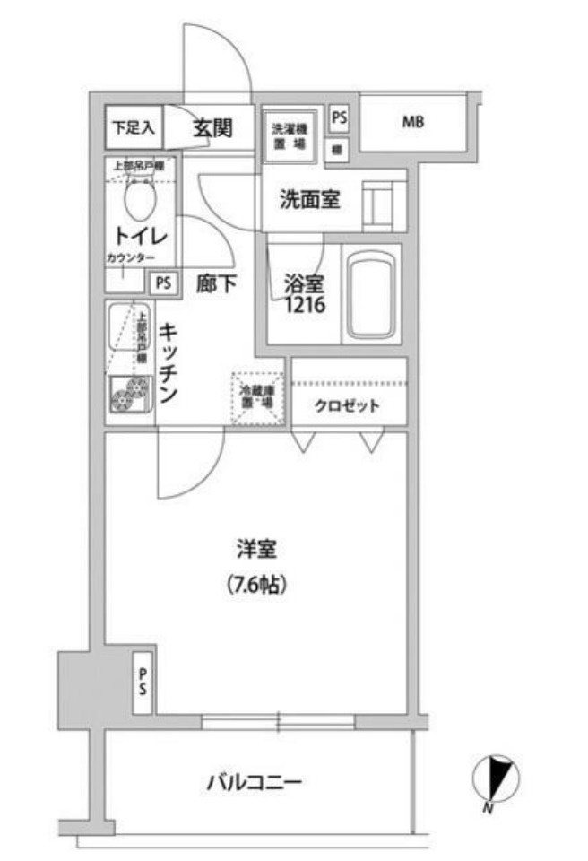 ドミール青柳の間取り
