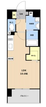 LIBTH空港通りの間取り