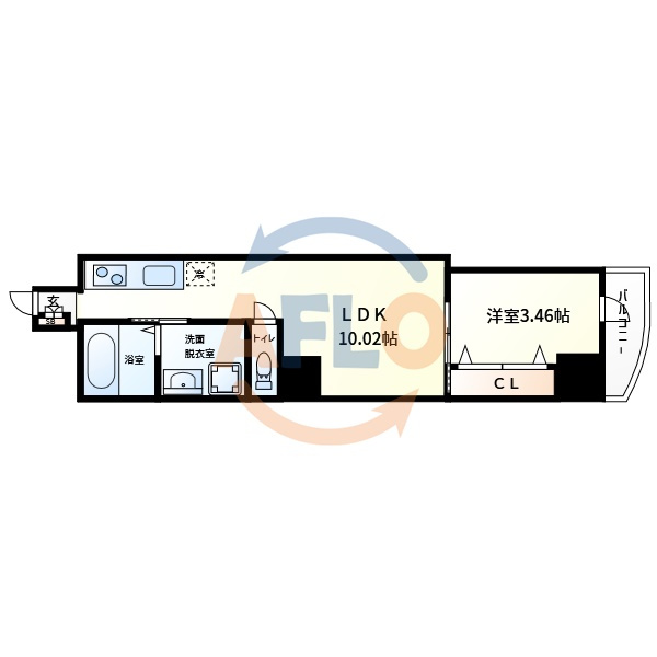 URBAN PARK難波南の間取り|URBAN PARK難波南　間取り