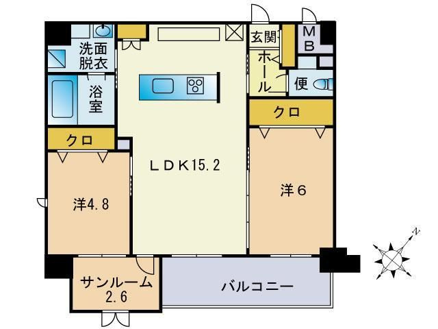 Abelia Glanzの間取り