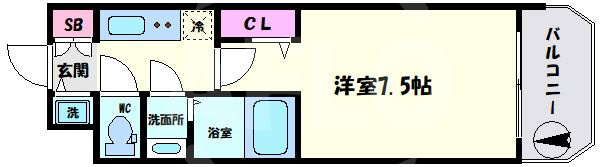 セレニテ日本橋プリエの間取り|セレ二テ日本橋プリエ　間取り