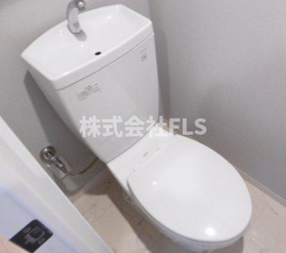 北区赤羽２丁目の賃貸マンションのトイレ