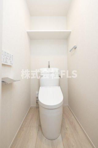 北区東十条３丁目の賃貸マンションのトイレ