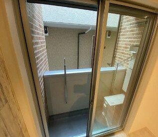ベルメント陣屋前Ａ棟のバルコニー