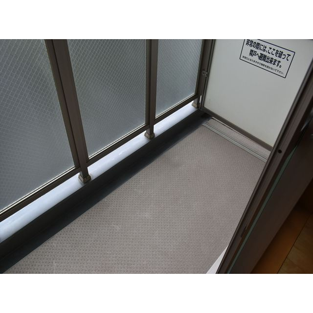 ルクレ津田沼のバルコニー