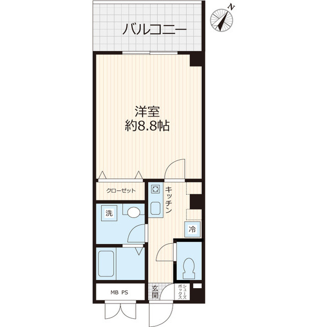 Ｂｏｎｈｅｕｒ南篠崎の間取り