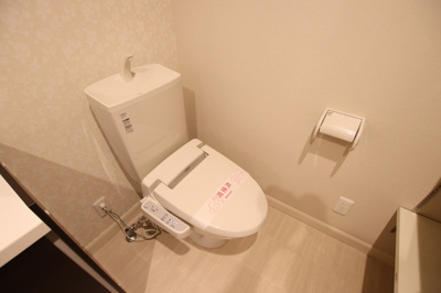 嬉しい温水洗浄便座付き