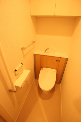 嬉しい温水洗浄便座付き